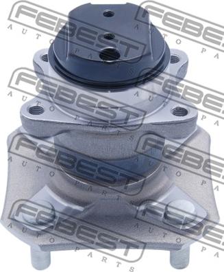 Febest 0282-G11R - Ступица колеса, поворотный кулак autospares.lv