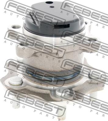 Febest 0282-J10R - Ступица колеса, поворотный кулак autospares.lv