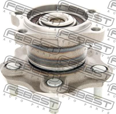 Febest 0282-J31MR - Ступица колеса, поворотный кулак autospares.lv