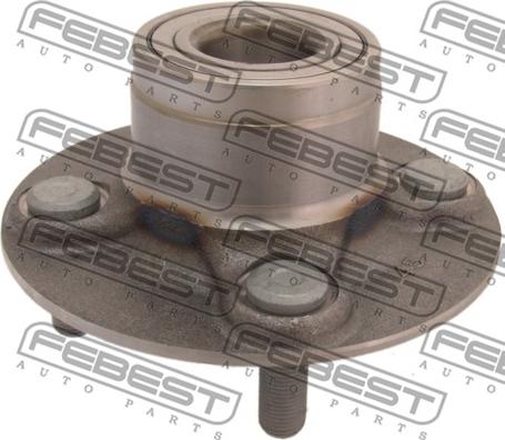 Febest 0282-N15R - Ступица колеса, поворотный кулак autospares.lv