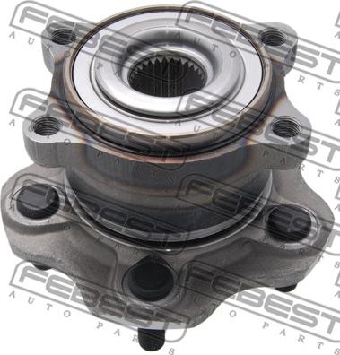 Febest 0282-Y50R - Ступица колеса, поворотный кулак autospares.lv