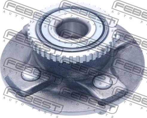 Febest 0282-Y11A42R - Ступица колеса, поворотный кулак autospares.lv