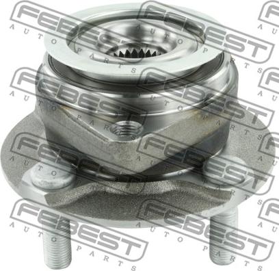 Febest 0282-Y12FRM - Ступица колеса, поворотный кулак autospares.lv