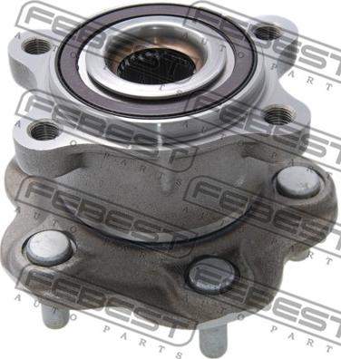 Febest 0282-Z50MR - Ступица колеса, поворотный кулак autospares.lv