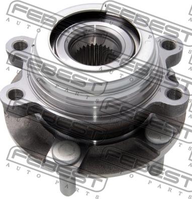 Febest 0282-Z51MFL - Ступица колеса, поворотный кулак autospares.lv