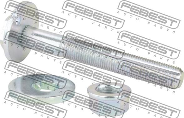 Febest 0229-019-KIT - Болт регулировки развала колёс autospares.lv