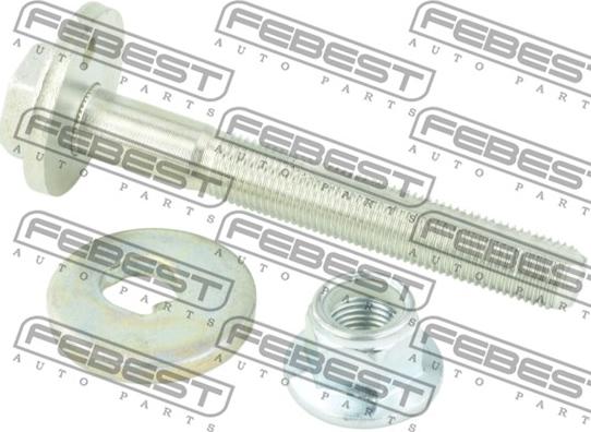 Febest 0229-010-KIT - Болт регулировки развала колёс autospares.lv