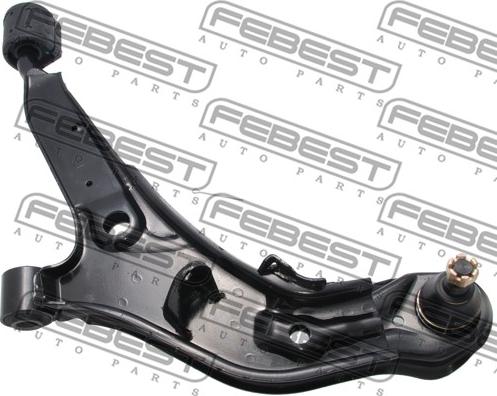 Febest 0224-A32LH - Рычаг подвески колеса autospares.lv