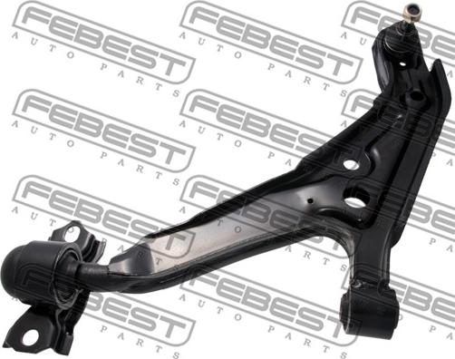 Febest 0224-P11LH - Рычаг подвески колеса autospares.lv