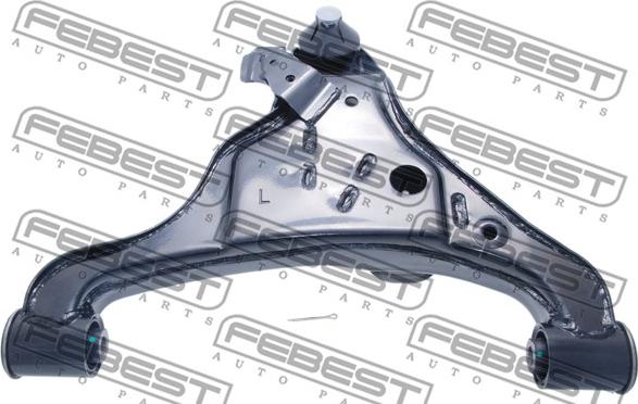 Febest 0224-R51LL - Рычаг подвески колеса autospares.lv