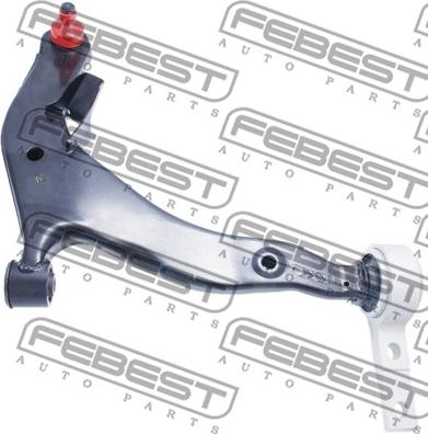 Febest 0224-Z50RH - Рычаг подвески колеса autospares.lv