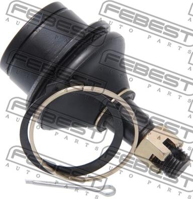 Febest 0220-334 - Шаровая опора, несущий / направляющий шарнир autospares.lv