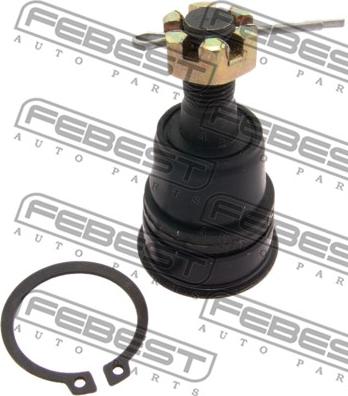 Febest 0220-2B0 - Шаровая опора, несущий / направляющий шарнир autospares.lv