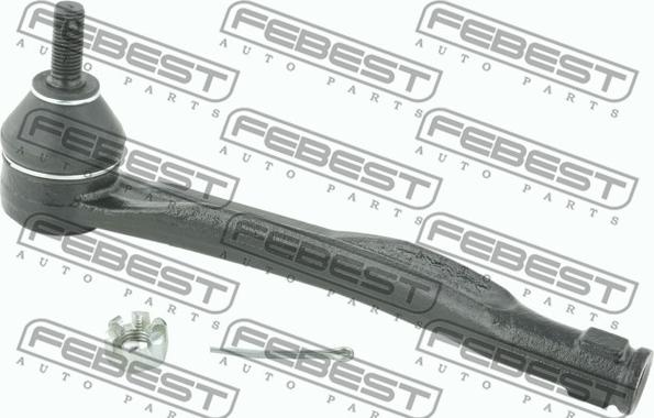 Febest 0221-B17RH - Наконечник рулевой тяги, шарнир autospares.lv