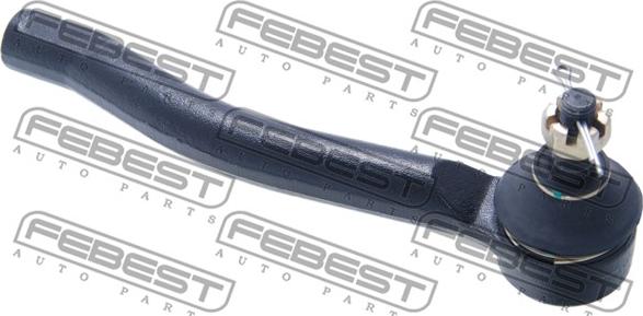 Febest 0221-F15LH - Наконечник рулевой тяги, шарнир autospares.lv