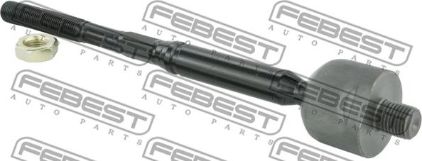 Febest 0222-B17U - Осевой шарнир, рулевая тяга autospares.lv