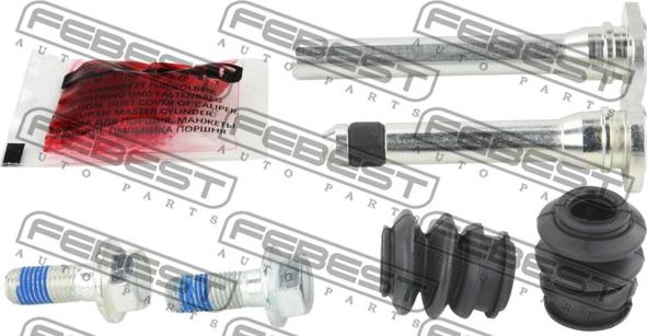 Febest 0274-J10F-KIT - Направляющий болт, корпус скобы тормоза autospares.lv