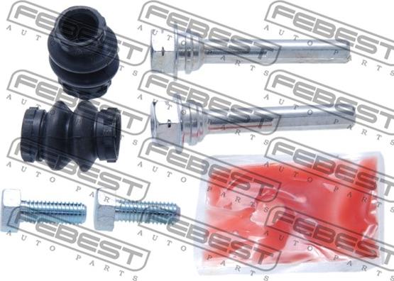 Febest 0274-K12EF-KIT - Направляющий болт, корпус скобы тормоза autospares.lv