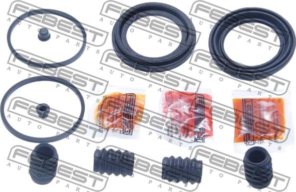 Febest 0275-P12F - Ремкомплект, тормозной суппорт autospares.lv