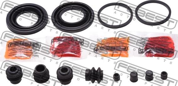 Febest 0275-Z51F - Ремкомплект, тормозной суппорт autospares.lv