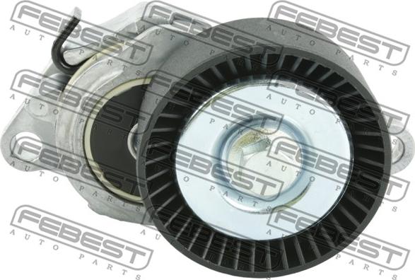 Febest 0790-GRV - Натяжитель, поликлиновый ремень autospares.lv