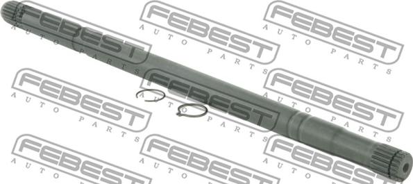 Febest 0712-RM413LH - Приводной вал autospares.lv