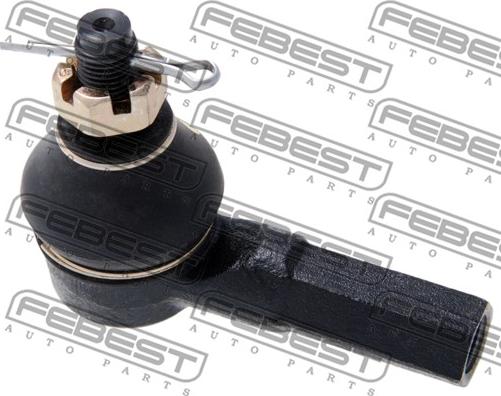 Febest 0721-WGR - Наконечник рулевой тяги, шарнир autospares.lv