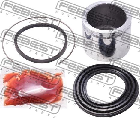 Febest 0776-SN413F-KIT - Ремкомплект, тормозной суппорт autospares.lv