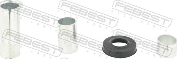 Febest 1999TR001KIT - Ремонтный комплект, рычаг натяжки поликлинового ремня autospares.lv