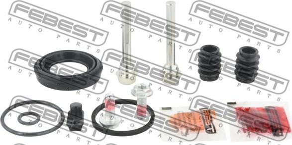 Febest 1975-F10R - Ремкомплект, тормозной суппорт autospares.lv