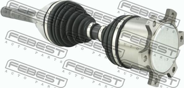 Febest 1414-KOR - Приводной вал autospares.lv