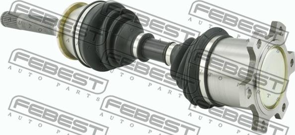 Febest 1414-MUS - Приводной вал autospares.lv