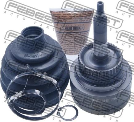 Febest 1410-REXIIPTA40 - Шарнирный комплект, ШРУС, приводной вал autospares.lv