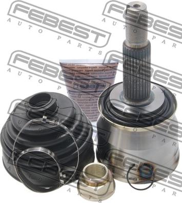 Febest 1410-REXI - Шарнирный комплект, ШРУС, приводной вал autospares.lv