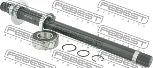 Febest 1412-ACTWD1RH - Приводной вал autospares.lv