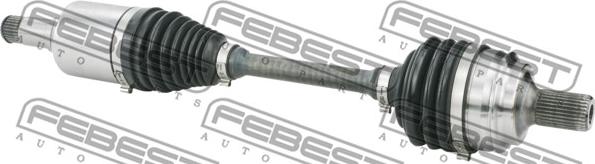 Febest 1614-221FRH - Приводной вал autospares.lv