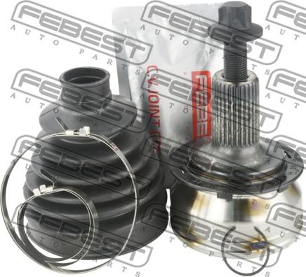 Febest 1610-246 - Шарнирный комплект, ШРУС, приводной вал autospares.lv