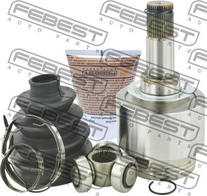 Febest 1611-251LH - Шарнирный комплект, ШРУС, приводной вал autospares.lv