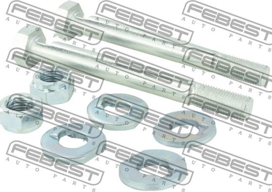 Febest 1629-211-KIT - Болт регулировки развала колёс autospares.lv