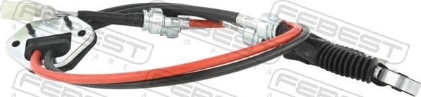 Febest 10106-MXG - Трос, наконечник, ступенчатая коробка передач autospares.lv