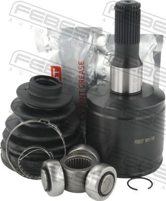 Febest 1011TRB - Шарнирный комплект, ШРУС, приводной вал autospares.lv