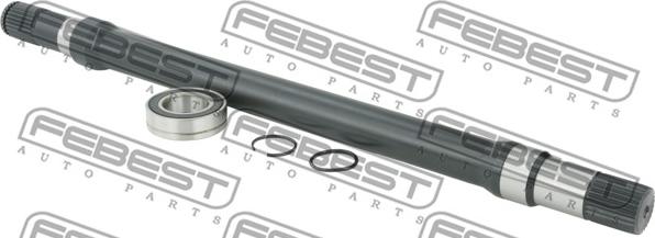 Febest 1012-C100RH - Приводной вал autospares.lv