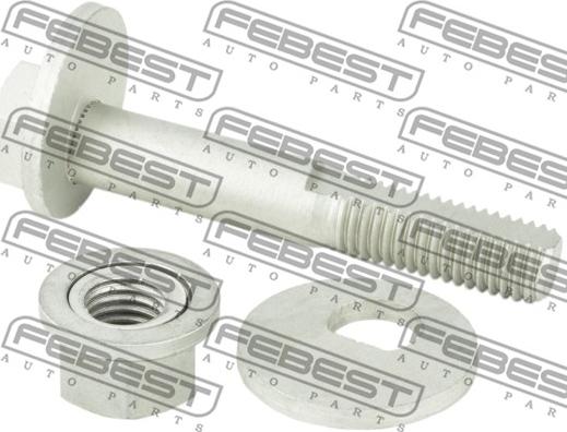 Febest 1029-001-KIT - Болт регулировки развала колёс autospares.lv