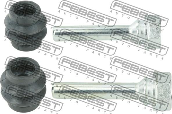 Febest 1074-C100R-KIT - Направляющий болт, корпус скобы тормоза autospares.lv