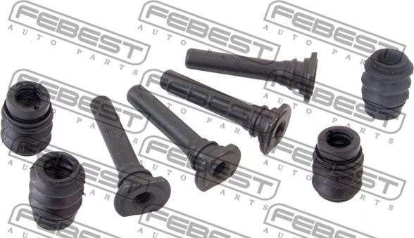 Febest 1074-T200F - Направляющий болт, корпус скобы тормоза autospares.lv