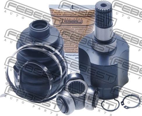 Febest 1111-SPA - Шарнирный комплект, ШРУС, приводной вал autospares.lv