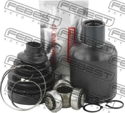 Febest 1811-A22DMRH - Шарнирный комплект, ШРУС, приводной вал autospares.lv