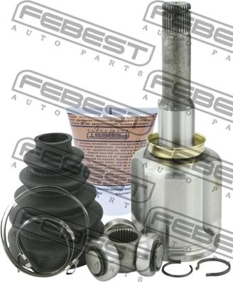 Febest 1811-ANTLH - Шарнирный комплект, ШРУС, приводной вал autospares.lv