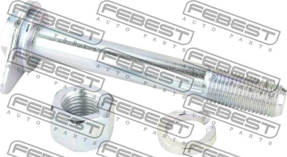 Febest 1298-001-KIT - Болт регулировки развала колёс autospares.lv