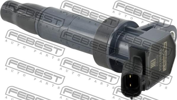 Febest 12640-004 - Катушка зажигания autospares.lv